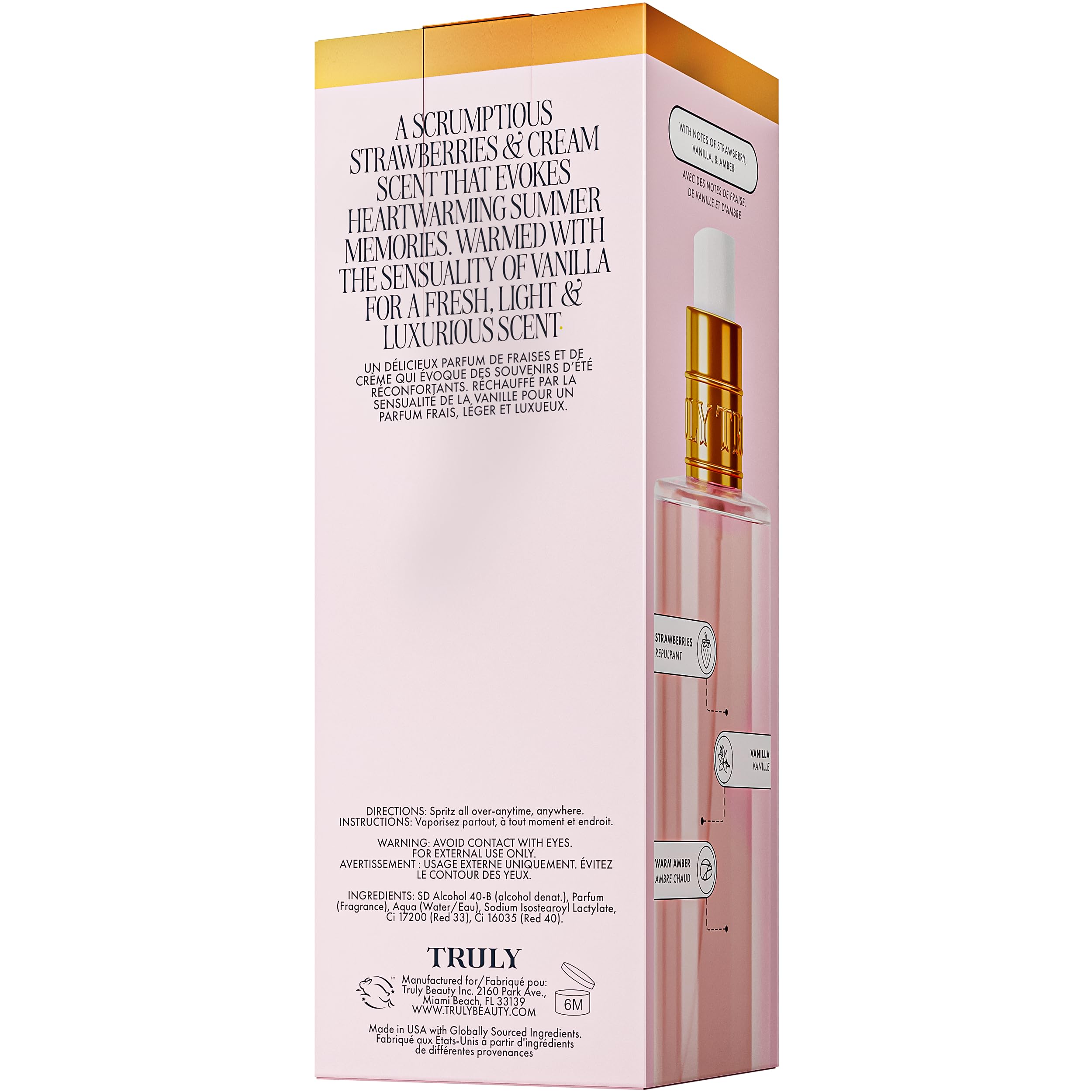 Truly Soft Serve Perfume Mist lifestyle shot at sunset for versatile wear