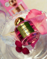 Truly Unicorn Fruit EDP packaging with playful branding and premium feel.