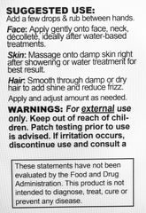 TruReliv HemiSqualane skin application shows fast-absorbing dry oil for a smooth finish.