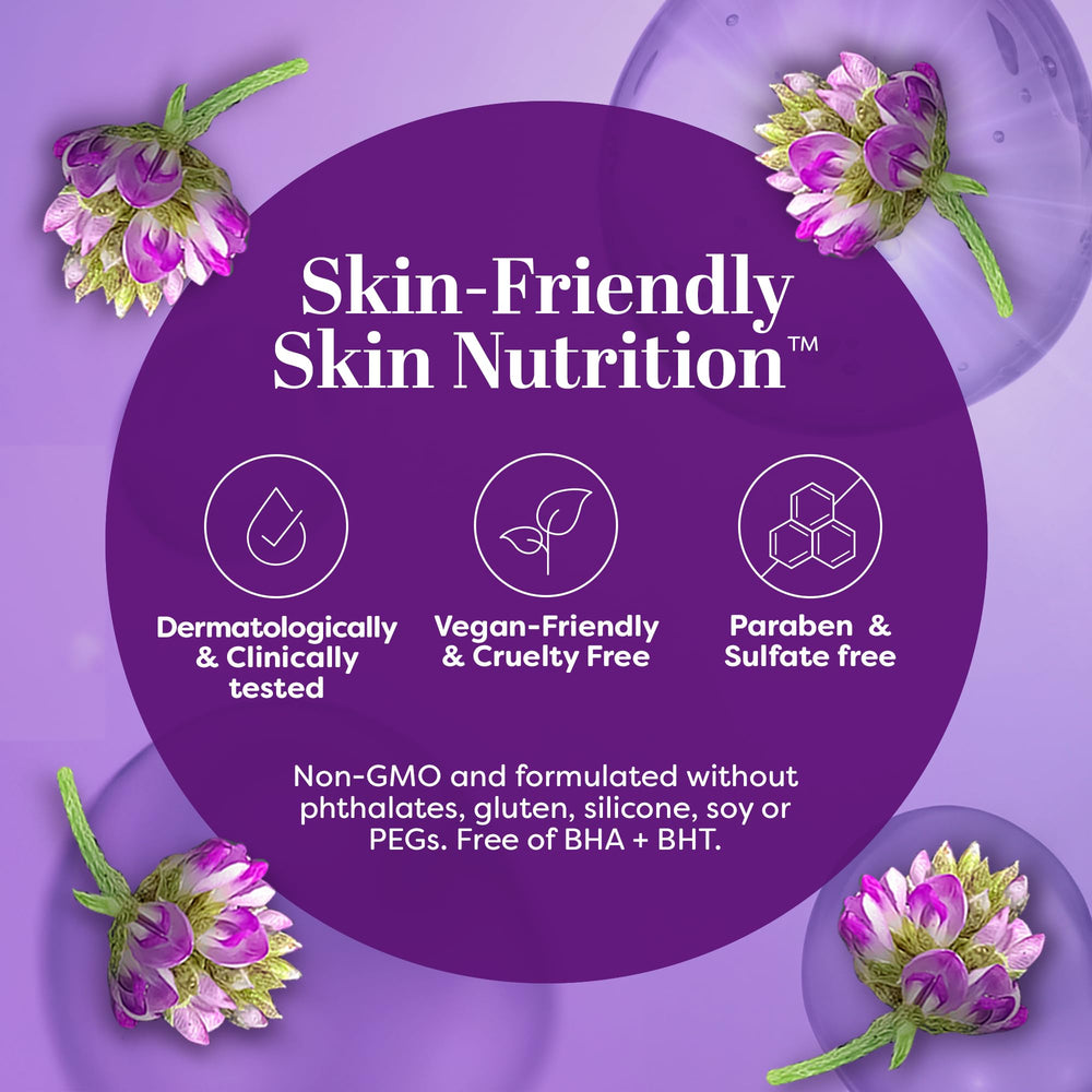 TruSkin Longevity bottle beside morning skincare routine setup