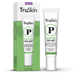 TruSkin Peptide Eye Gel packaging for easy daily eye care.