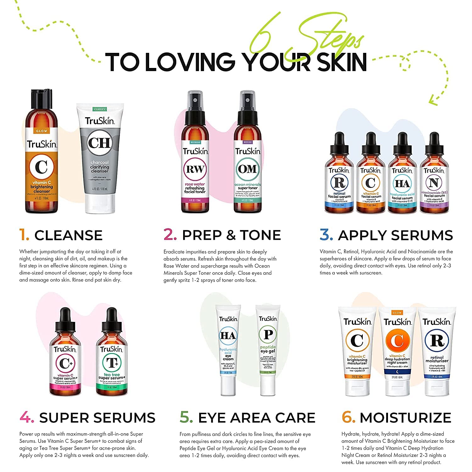 TruSkin Peptide Eye Gel uses plant stem cells for brighter look.
