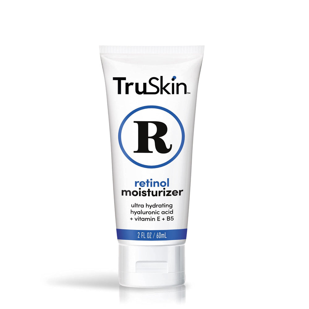 Close-up of TruSkin moisturizer cream texture for smooth skin