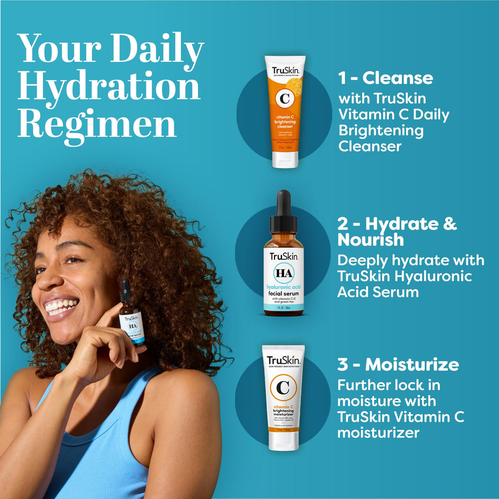 Unscented TruSkin label indicating gentle, paraben-free care.