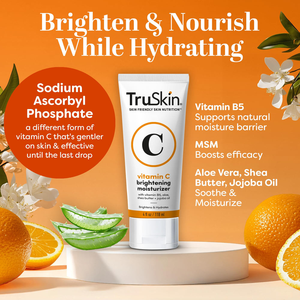 TruSkin USA-made label highlights cruelty-free production and clinical testing.