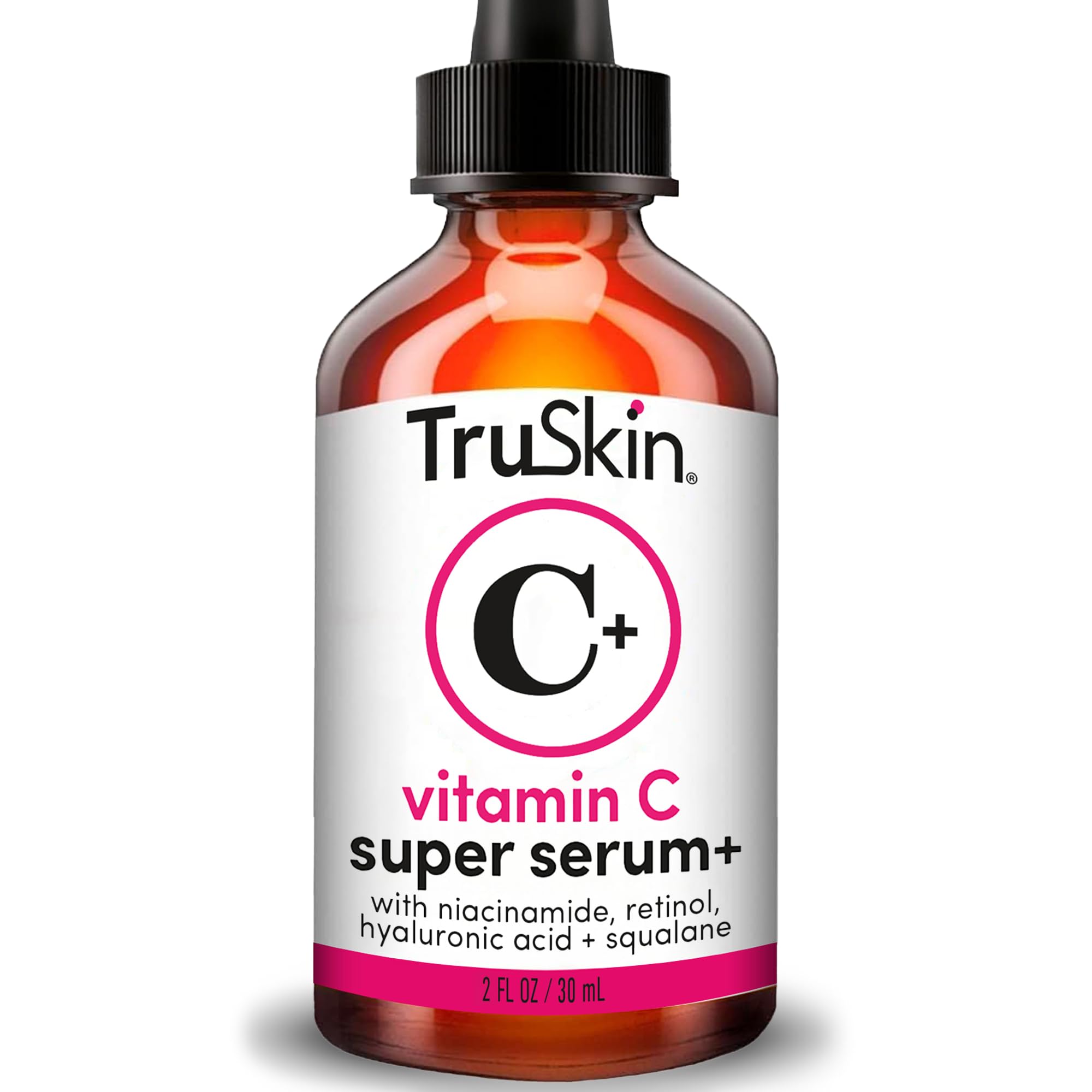 TruSkin Vitamin C Serum bottle ready for daily anti-aging routine