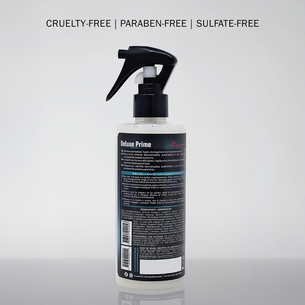 TRUSS Deluxe Prime saves time by simplifying drying and prep.