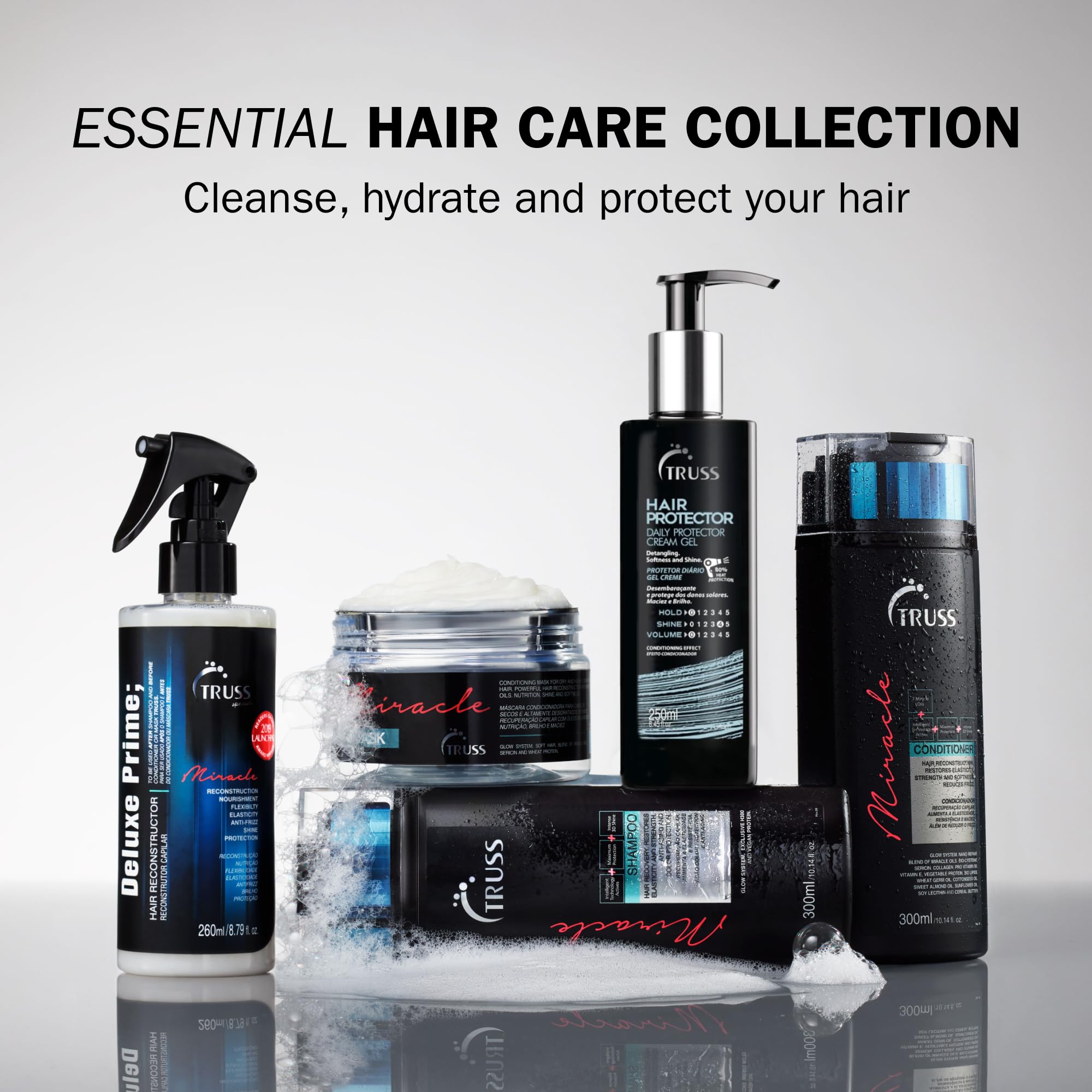 TRUSS Hair Protector color protection feature helps keep color vibrant