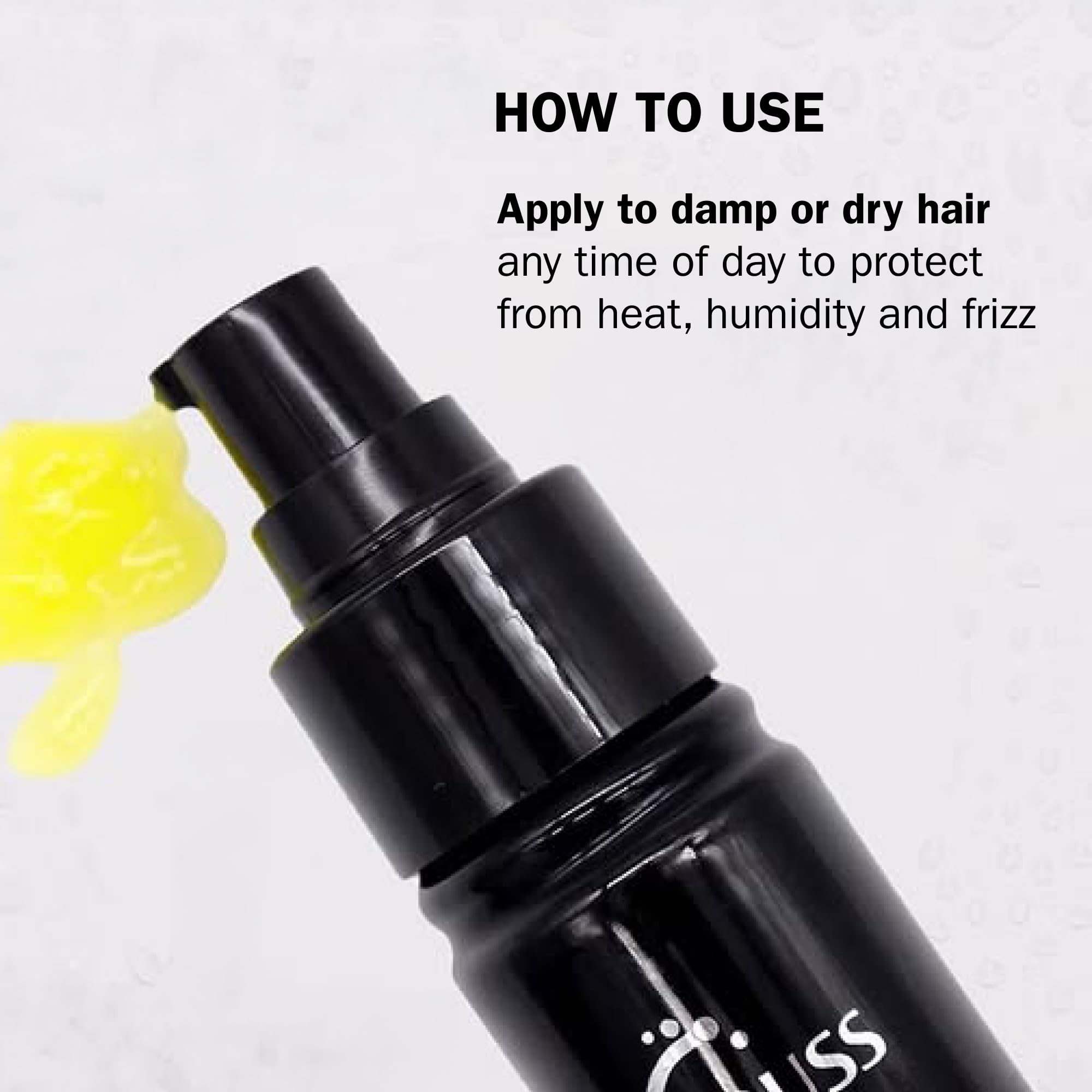 TRUSS Instant Repair Hair Serum enhances damaged hair texture for smoother, more manageable strands
