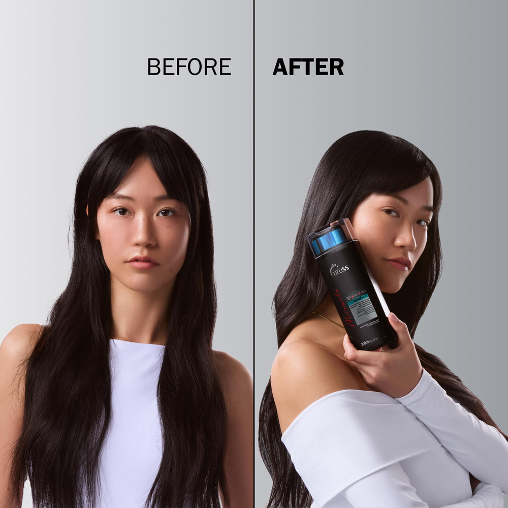 TRUSS Miracle Hair Shampoo pump-top for easy daily cleansing.