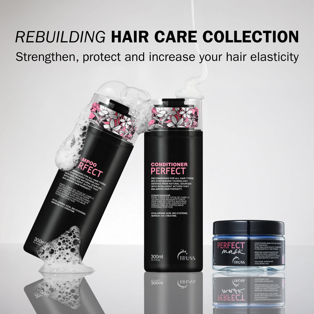 TRUSS Moisturizing Shampoo emphasizes color protection alongside gentle cleansing.
