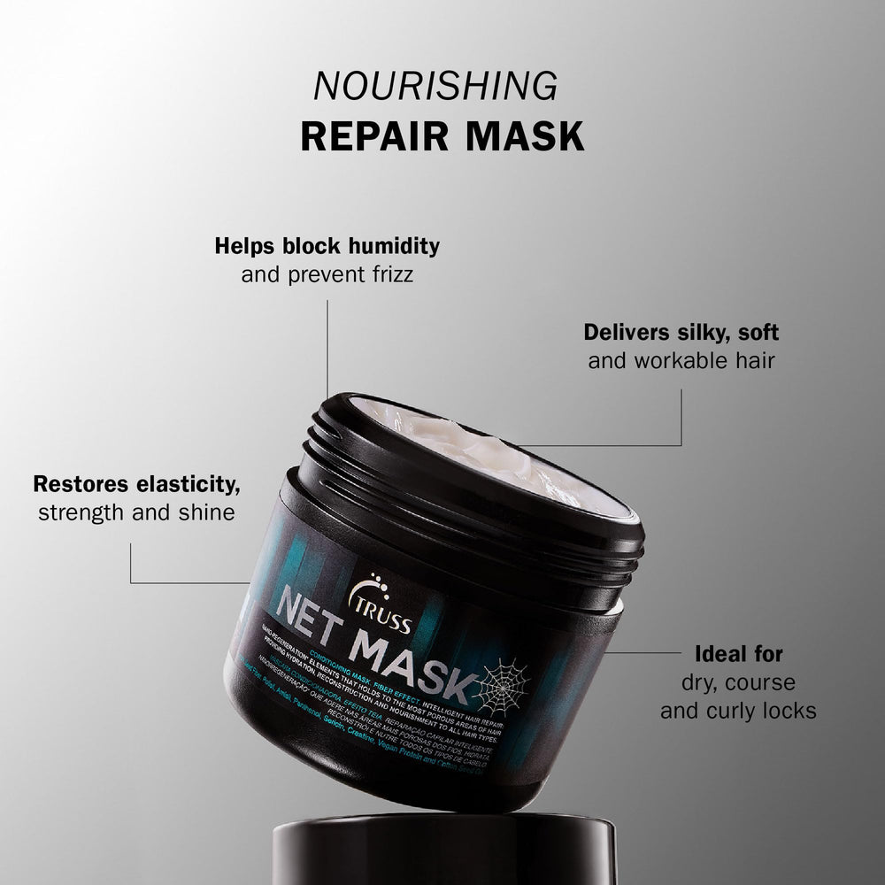 TRUSS Net Deep Conditioning Hair Mask texture swirl highlights creamy formula for nourishment