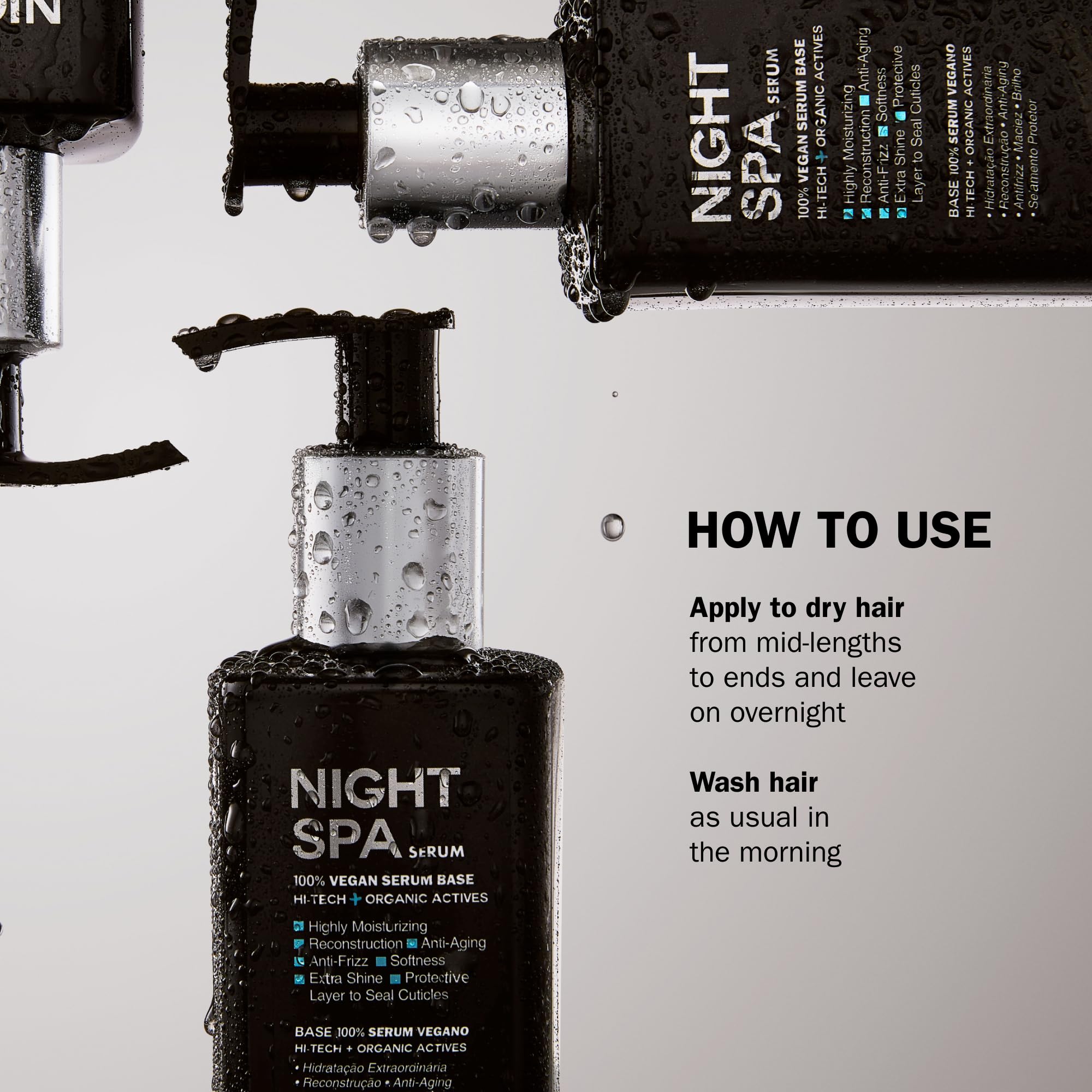 TRUSS Night Spa creamy texture for smooth, frizz-controlled hair