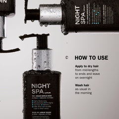 TRUSS Night Spa creamy texture for smooth, frizz-controlled hair