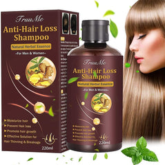 TruuMe Root Activator Shampoo applied to roots for healthier-looking volume.