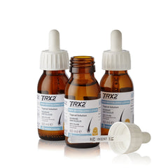 TRX2 Hair Revitalising Lotion before-after highlights potential appearance changes