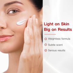 Trylagina 12X night cream tube close-up for nourishing overnight care.