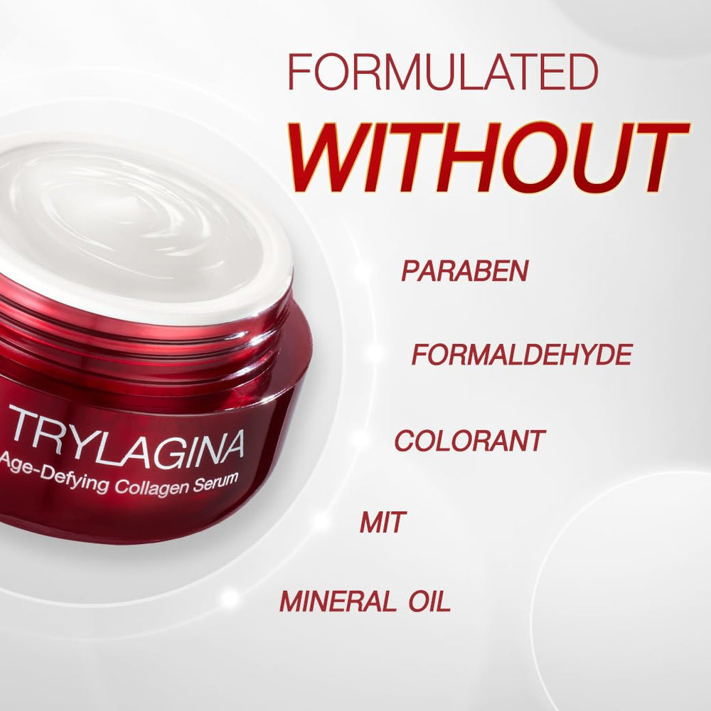 Trylagina 12X packaging design featuring premium skincare branding.