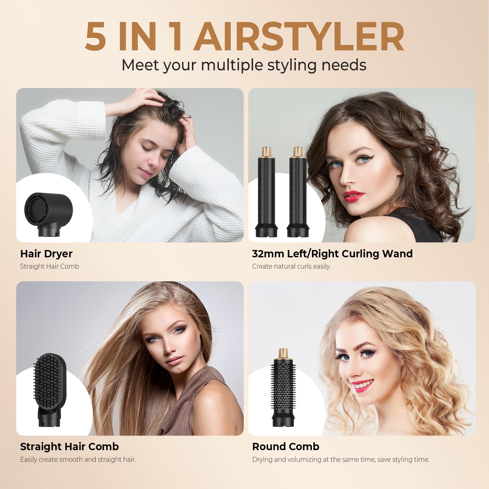 TryLater magnetic head 2.5 inch for larger curls and waves.