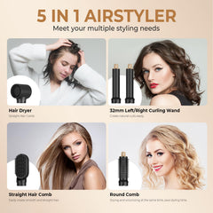 TryLater magnetic head 2.5 inch for larger curls and waves.