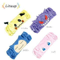 T's Factory Pokemon headband Snorlon worn on head during face routines