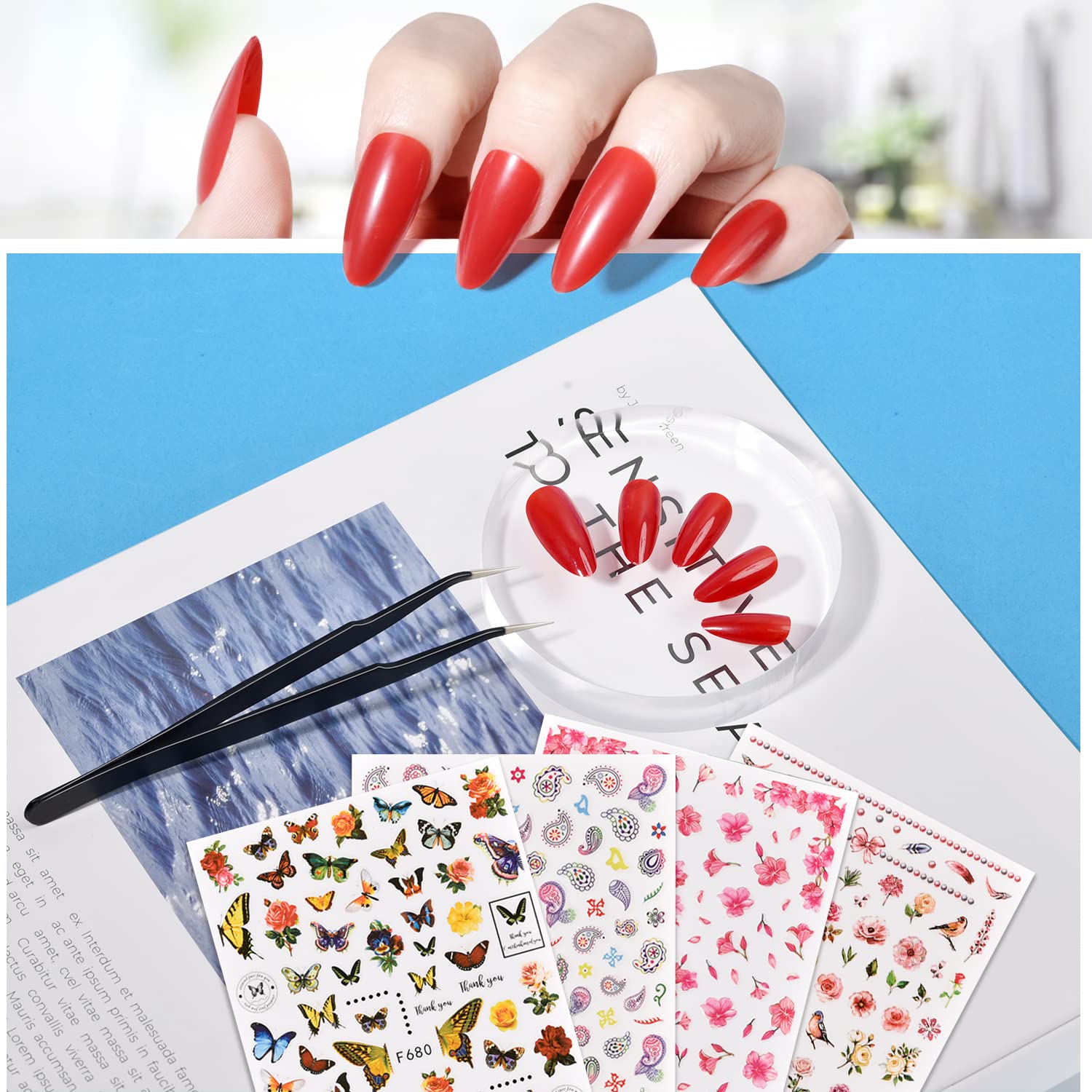 TsMADDTs 100/180 nail files for efficient prep and shaping.