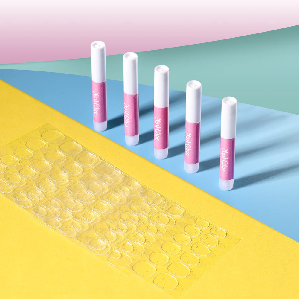 TsMADDTs beginner-friendly kit includes file, stickers, and tweezer for nail art.