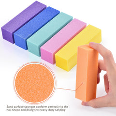 TsMADDTs colorful buffer blocks in six colors for precise prep before polish