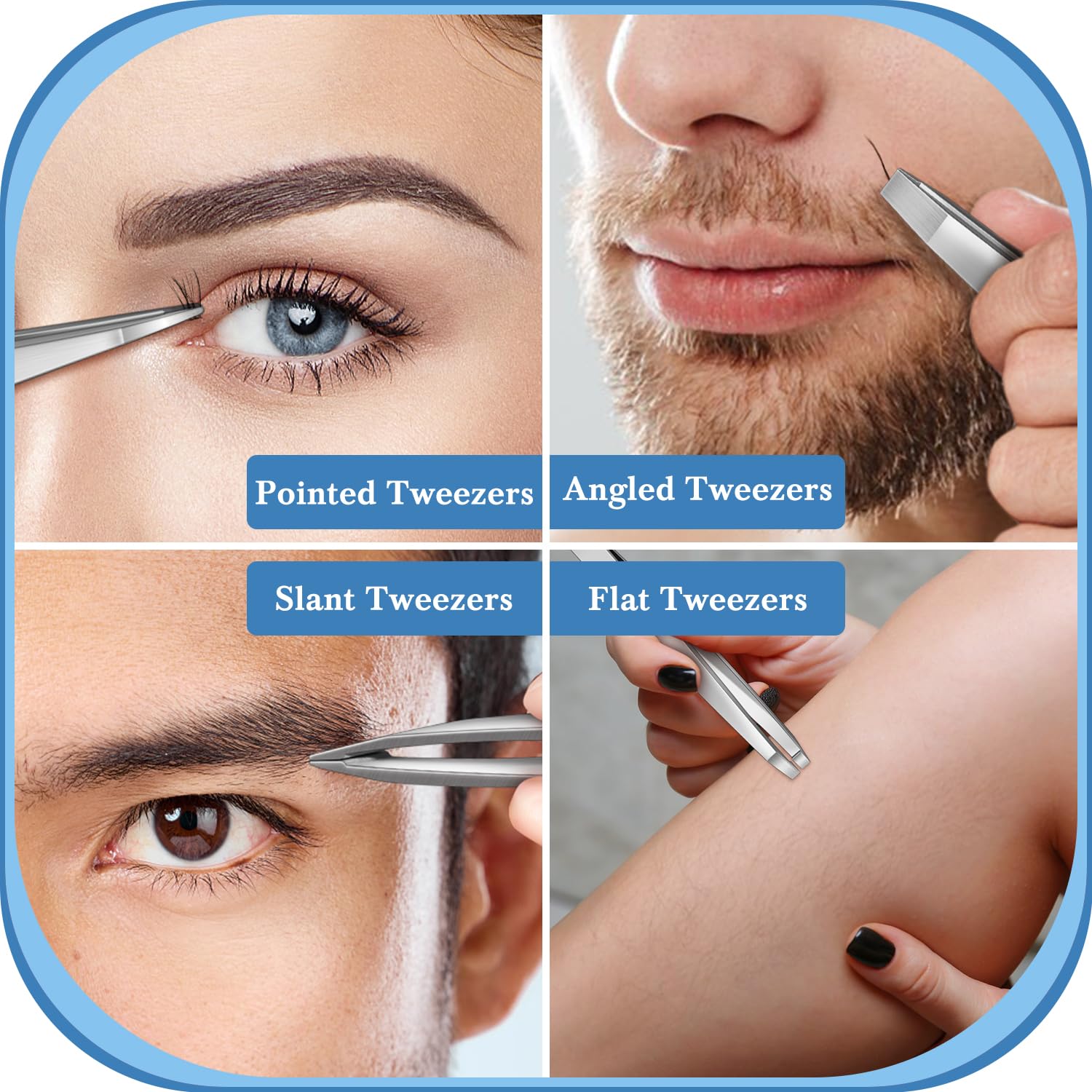 TsMADDTs double side eyebrow brush for grooming and lash separation