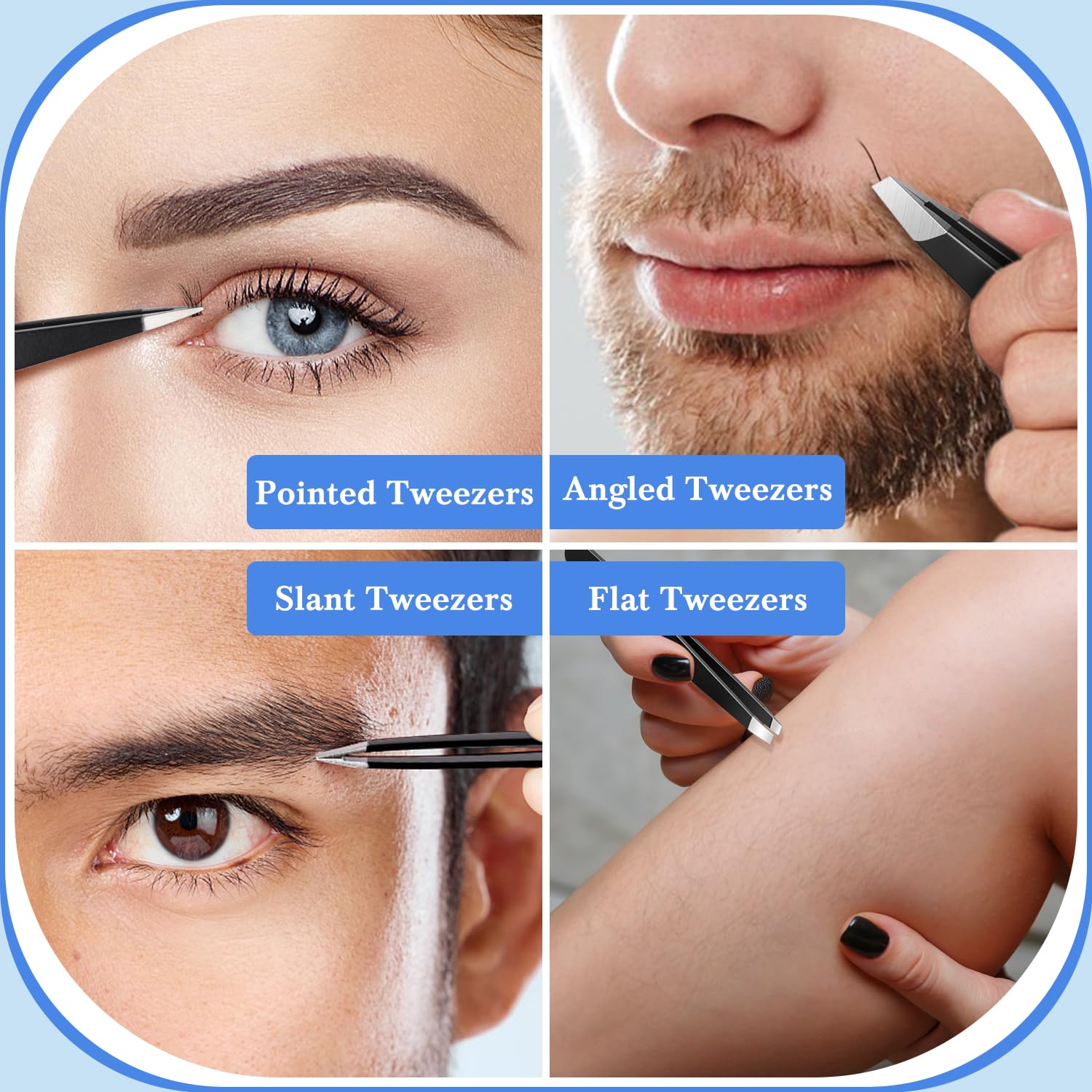 TsMADDTs double-side brush demonstrates grooming and lash separation after curling mascara.