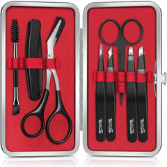TsMADDTs eyebrow kit case showing compact storage for on-the-go grooming.