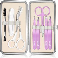 TsMADDTs Eyebrow Kit front view shows an all-in-one grooming set for precise shaping.