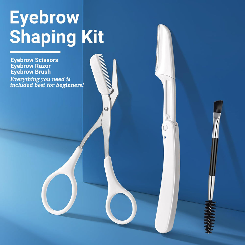 TsMADDTs eyebrow razor with removable blade for skin friendly shaping