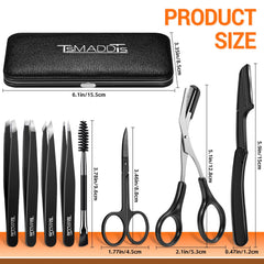 TsMADDTs eyebrow trimmer for quick, clean brow shaping on the go.