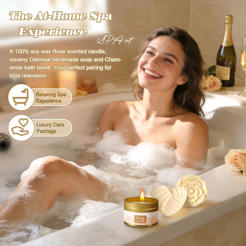 TsunNee chamomile bath bomb delivers a soothing, spa-like soak.