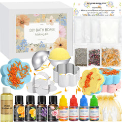 TSVATE bath bomb kit box showcases gifting-ready packaging for creative at-home spa projects