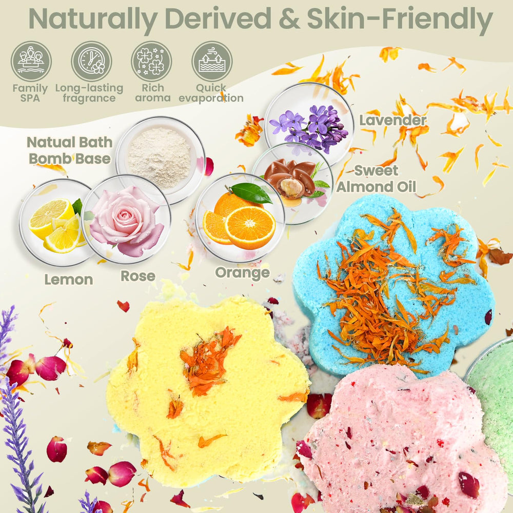 Round bath bomb mold from TSVATE for smooth releases