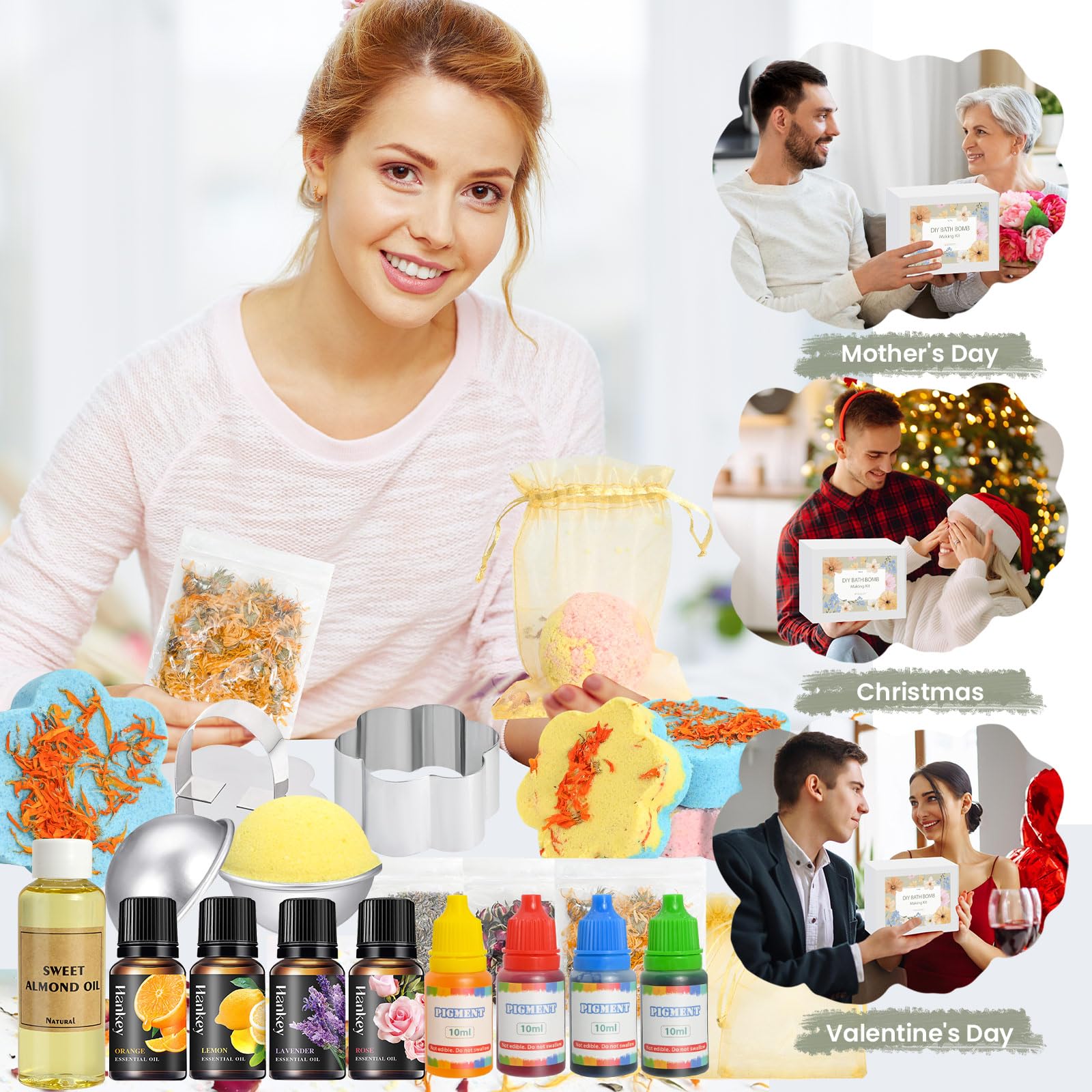 Gift-ready TSVATE spa craft kit packaging for thoughtful present