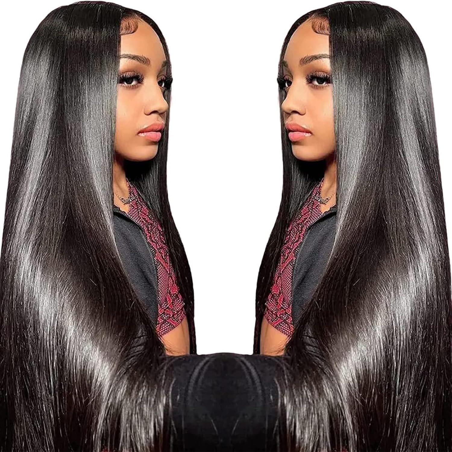 TTSMINS 13x6 lace front wig with baby hair for a natural hairline and versatile styling