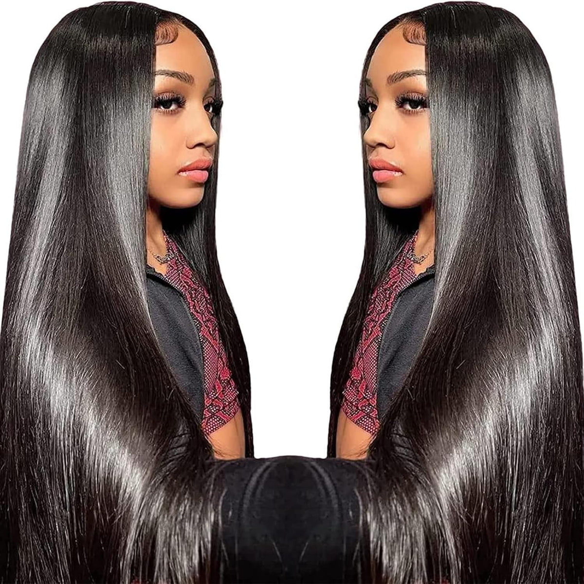 TTSMINS 13x6 lace front wig with baby hair for a natural hairline and versatile styling