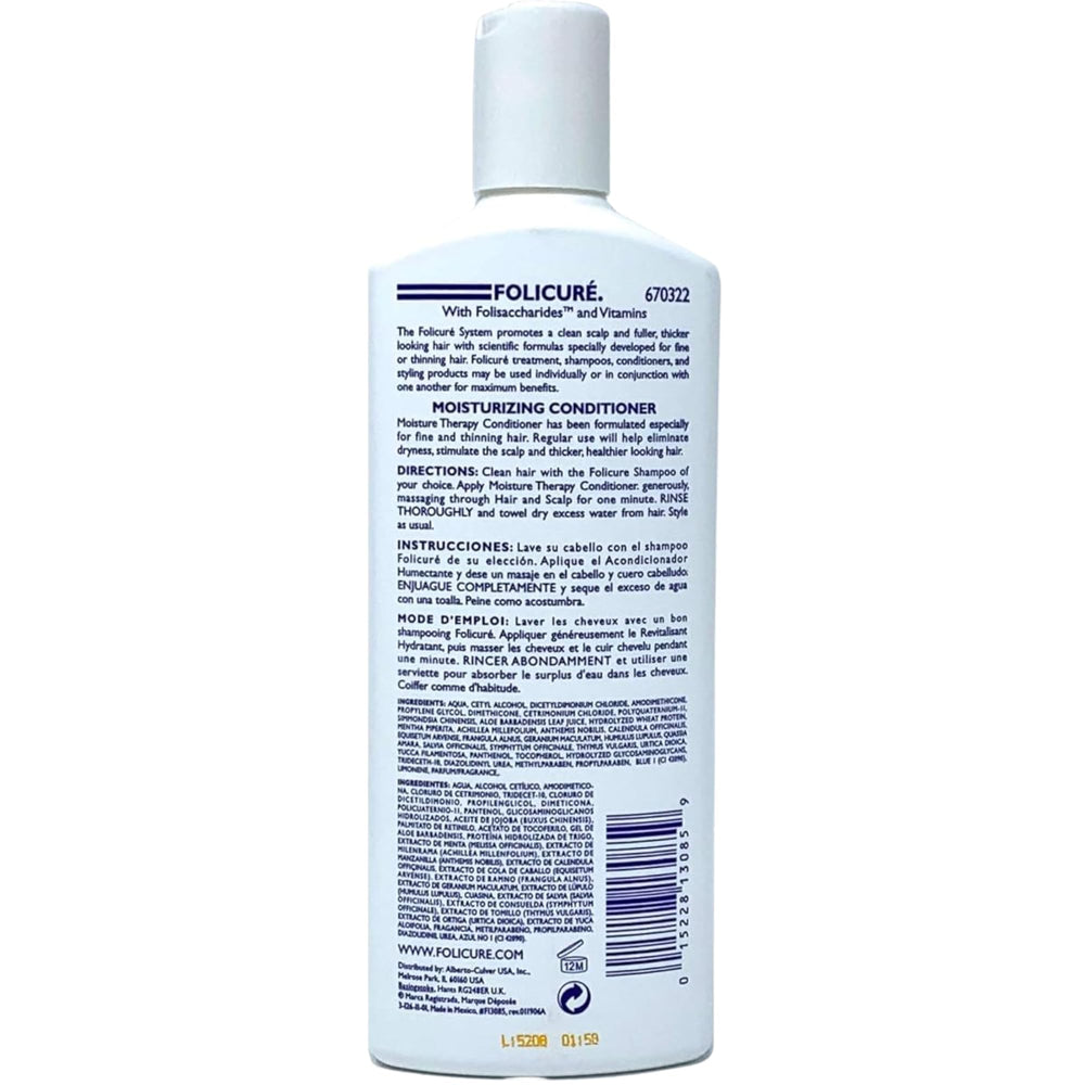 Tu Salud Plus Folicure Conditioner scalp massage scene suggests refreshing nourishment.