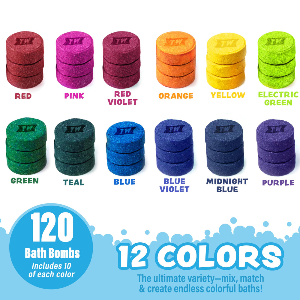 Tub Works Bath Color Pops refill compatible with Bath Color Brush for tub painting