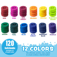 Tub Works Bath Color Pops refill compatible with Bath Color Brush for tub painting