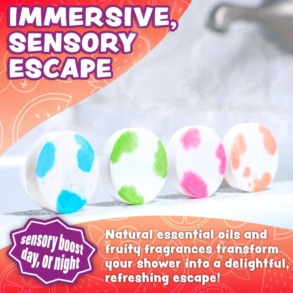 Tub Works Fruit Fusion gift box showcases a colorful set ready for gifting.