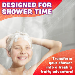 Tub Works Fruit Fusion watermelon shower steamer creates refreshing notes during bath-time routines.