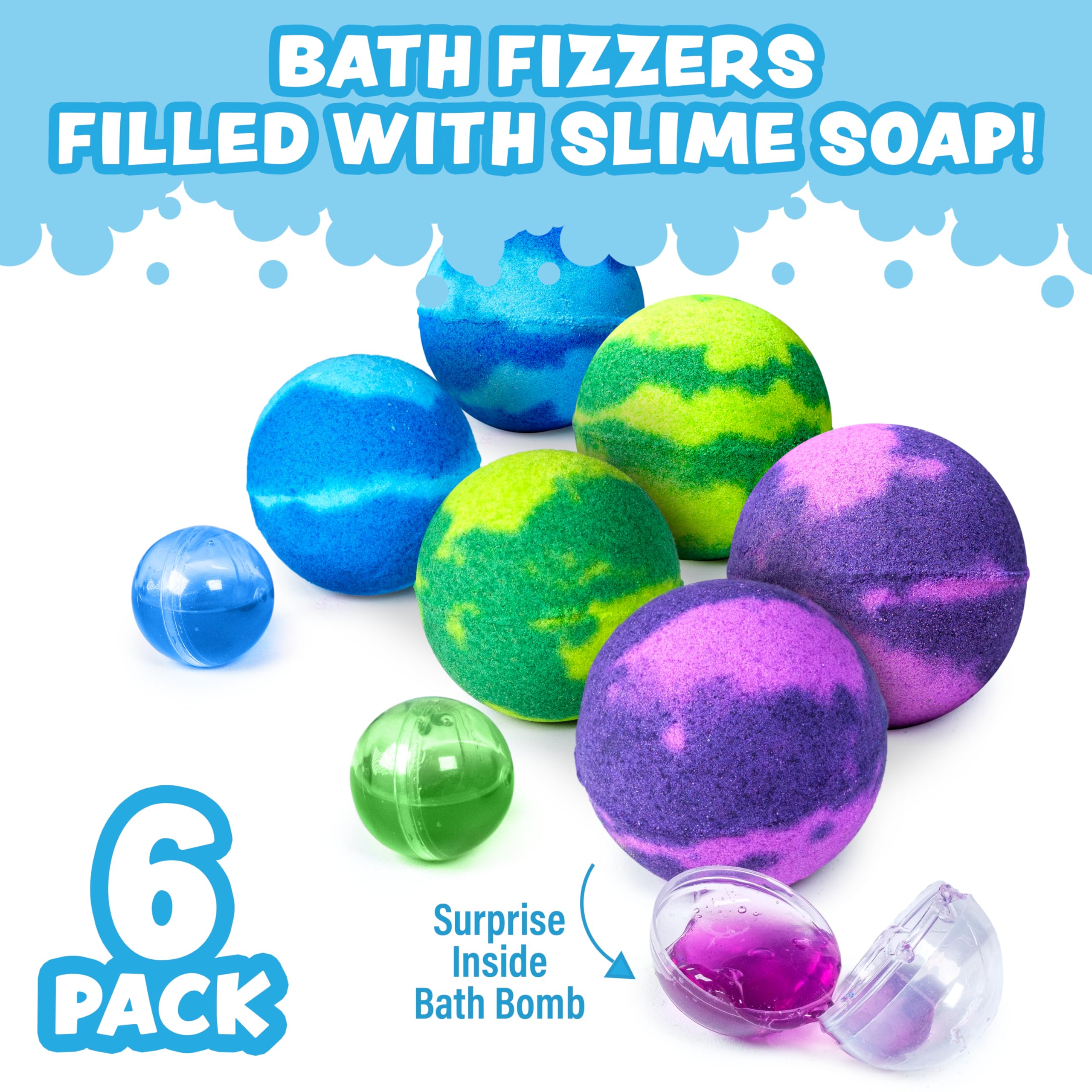 Tub Works non-toxic kid-friendly formula ensures safe bath time.