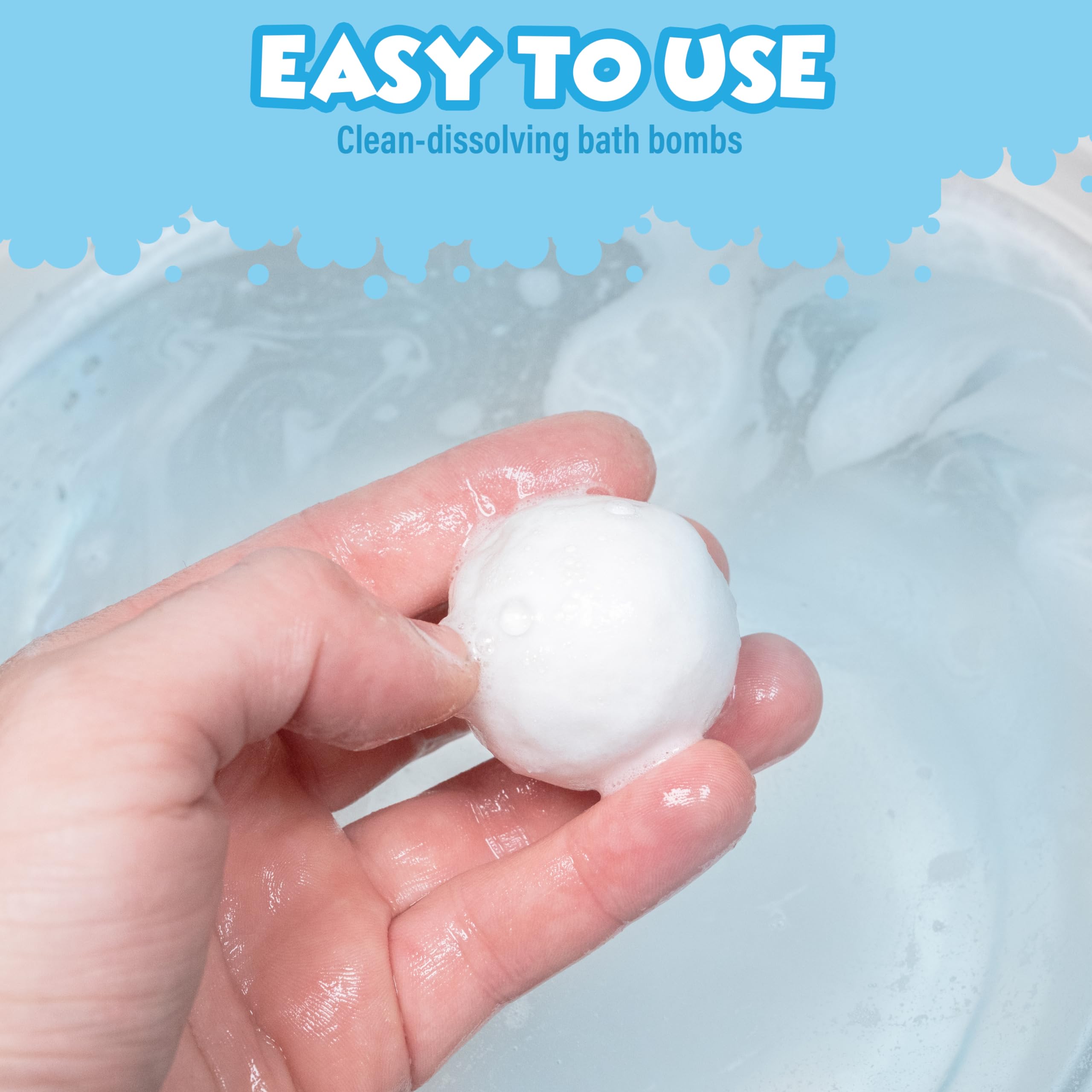 Tub Works Vapor Bath Bombs individually wrapped for easy use