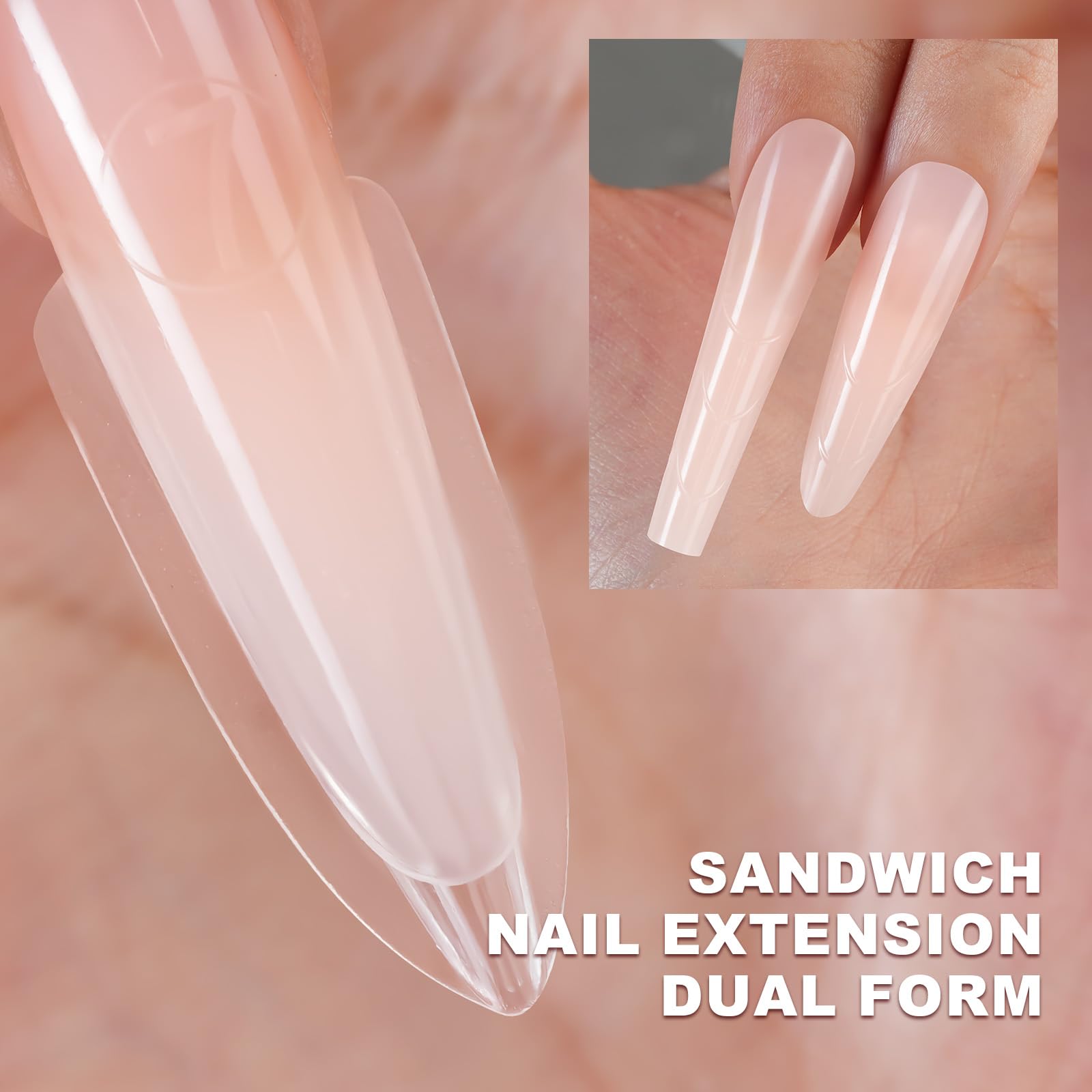 Fast extensions without paper forms for efficient at-home or salon use.