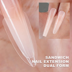 Fast extensions without paper forms for efficient at-home or salon use.