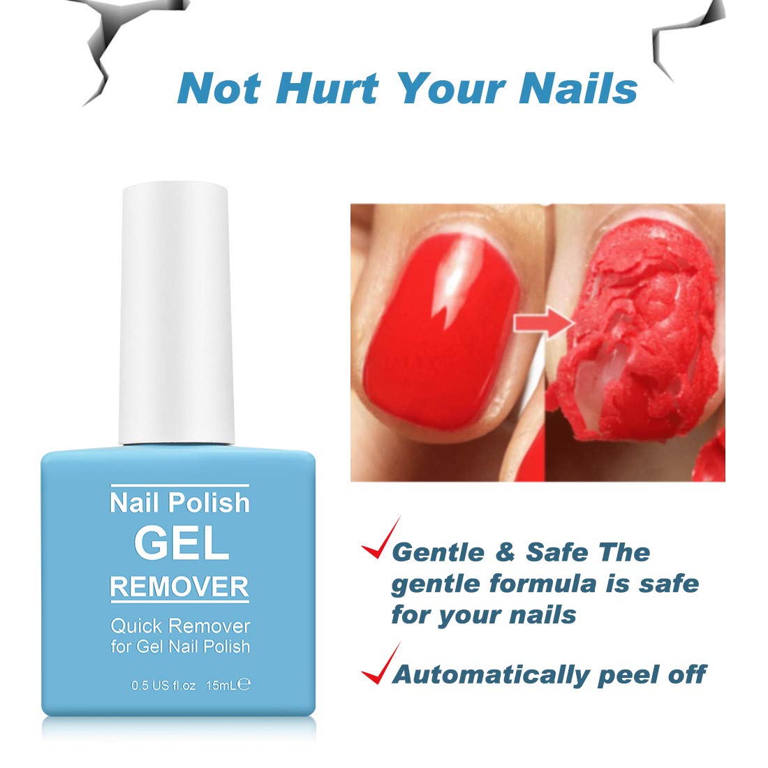 Tudiqe remover packaging featuring UV-curable resin mention